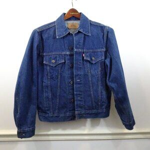 Vintage Levi’s Trucker Jacket 40 Made Canada 70506 - 0216 Denim Jean Jacket 80s